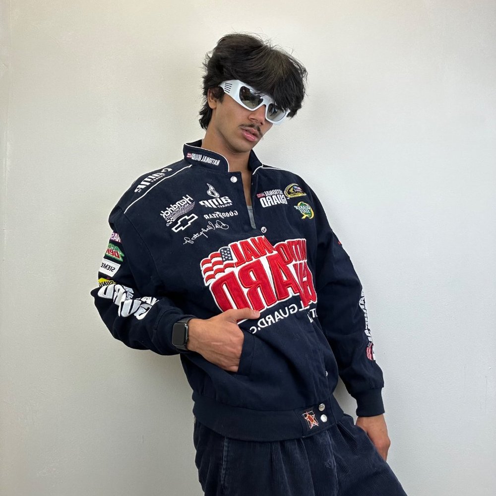 Dale Earnhardt jr national guard Racing Jacket - Picture 2 of 3